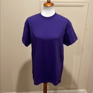 Purple T shirt Medium Gildan